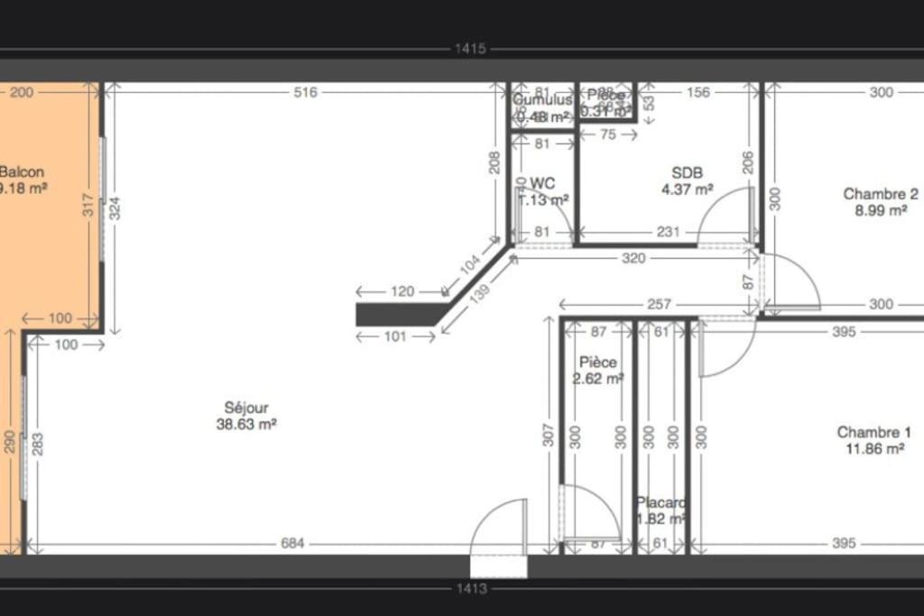 Appartement Le Juliette 23 - T3 Lumineux à Bourg-en-Bresse Extérieur photo